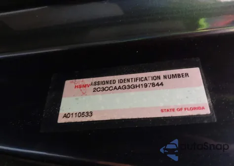 2016 Chrysler 300 Limited from USA, damaged, VIN 2C3CCAAG3GH197844